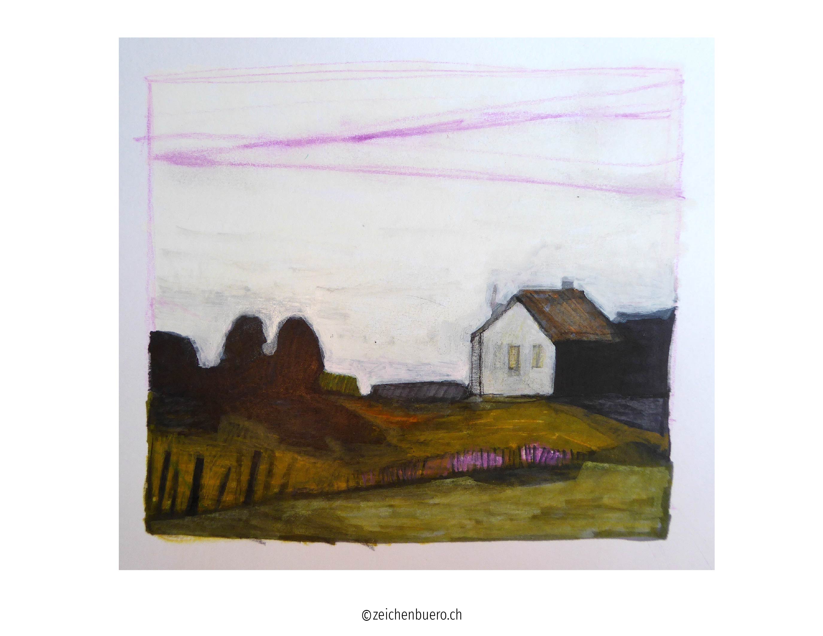 Le chemin de La Neuveville